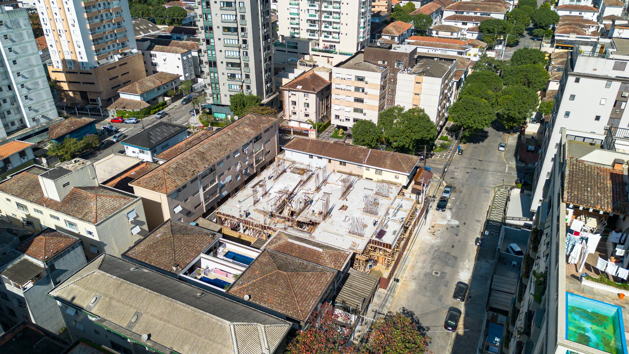 Royal Park em construção e contexto urbano do entorno